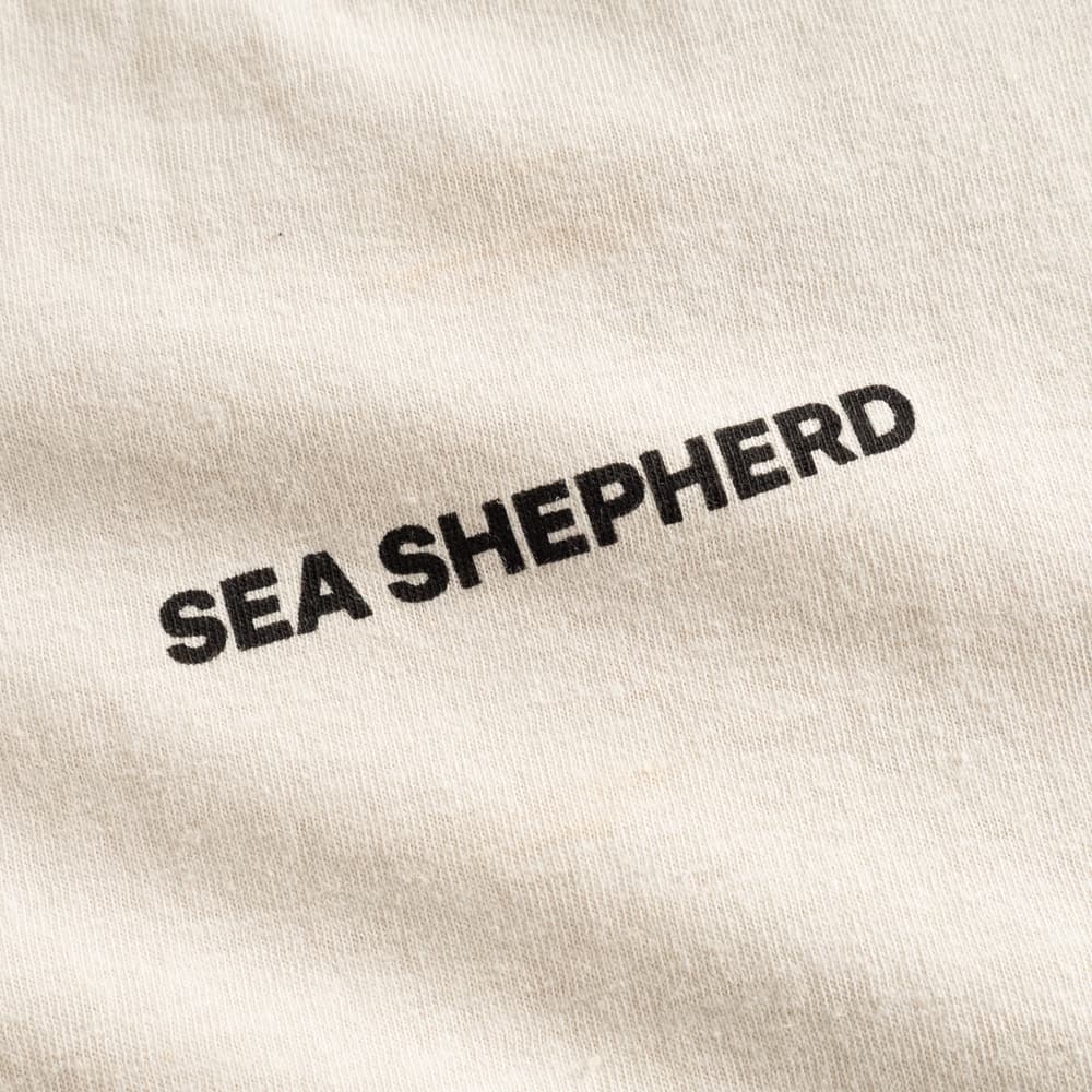 T-shirt Vadstena Hemp For the Ocean Vanilla White