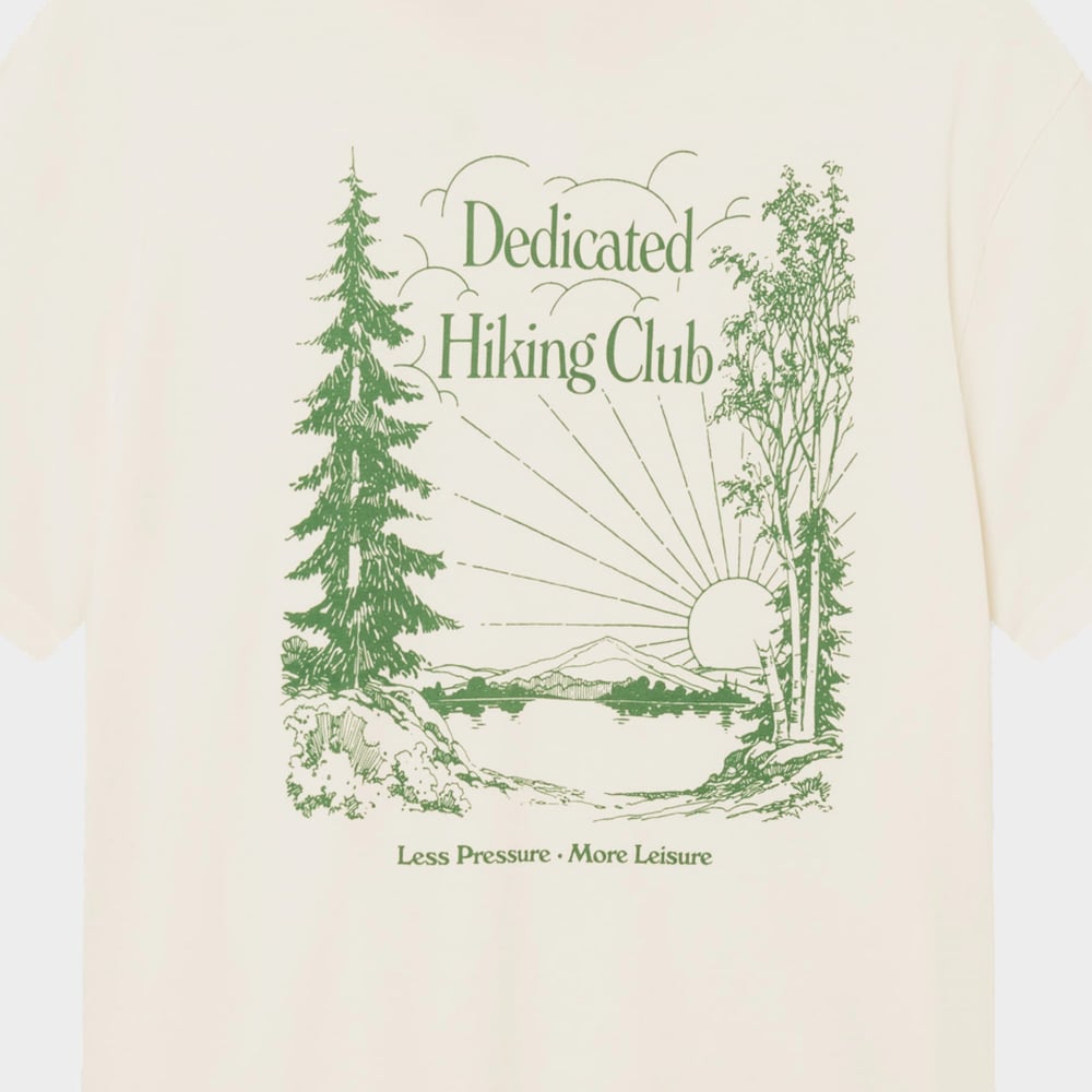 T-shirt Stockholm Hiking Club Off White