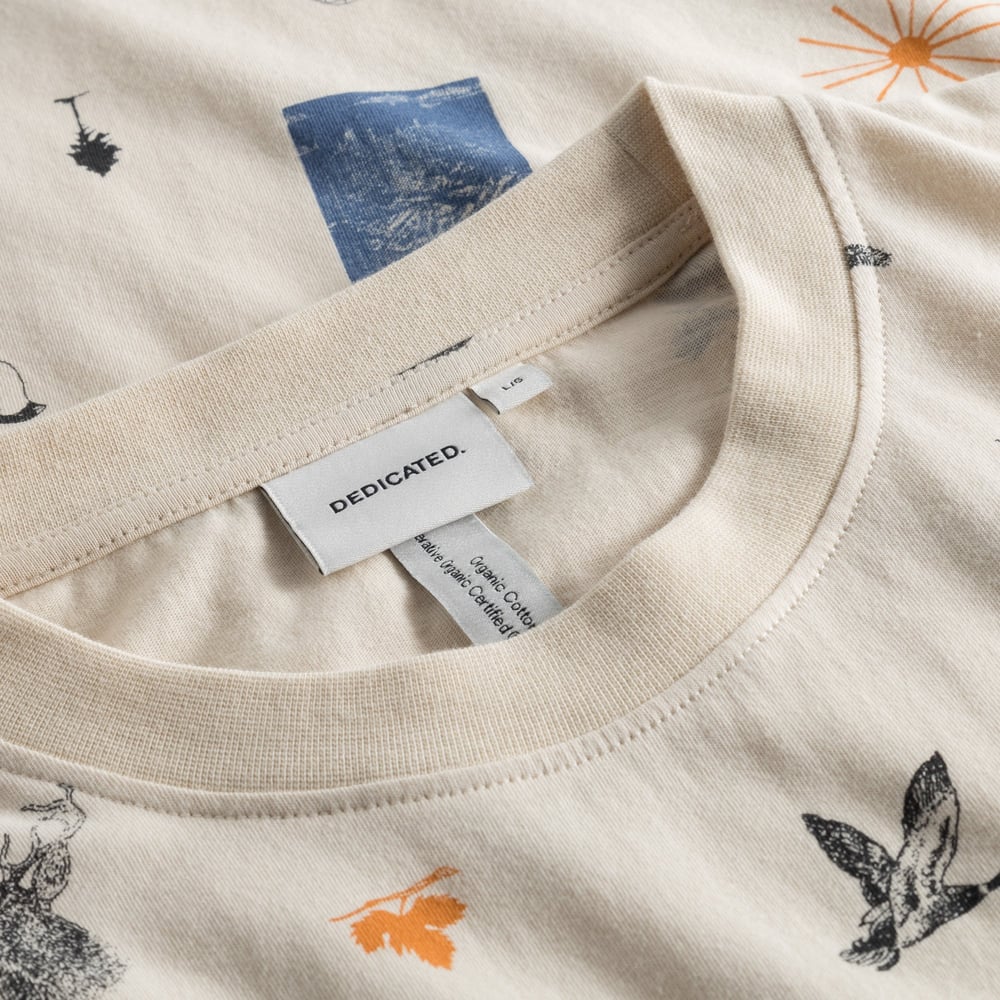 T-shirt Stockholm In The Woods Oat White