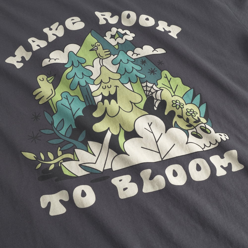 T-shirt Stockholm Make Room Charcoal