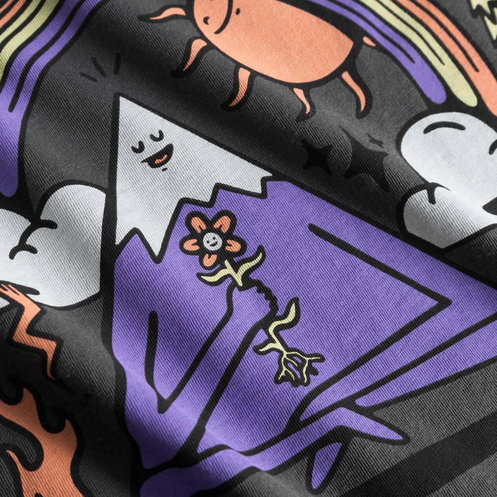 T-shirt Vadstena Be Wise Charcoal