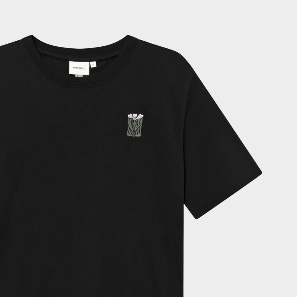 T-shirt Vadstena Thistle EMB Black