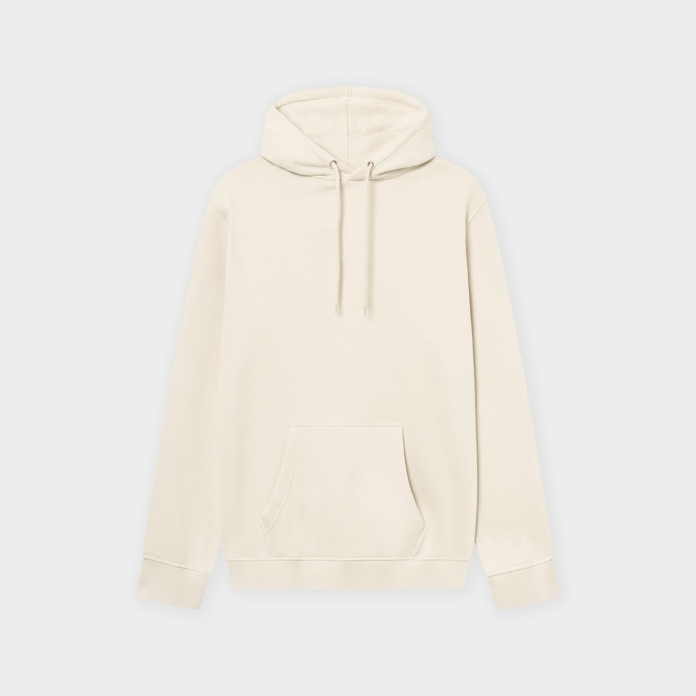 Hoodie Falun Base Oat White