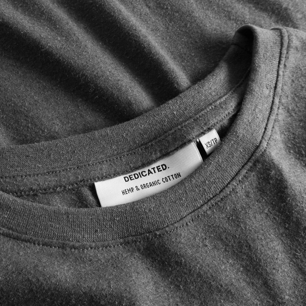 T-shirt Vadstena Hemp Charcoal