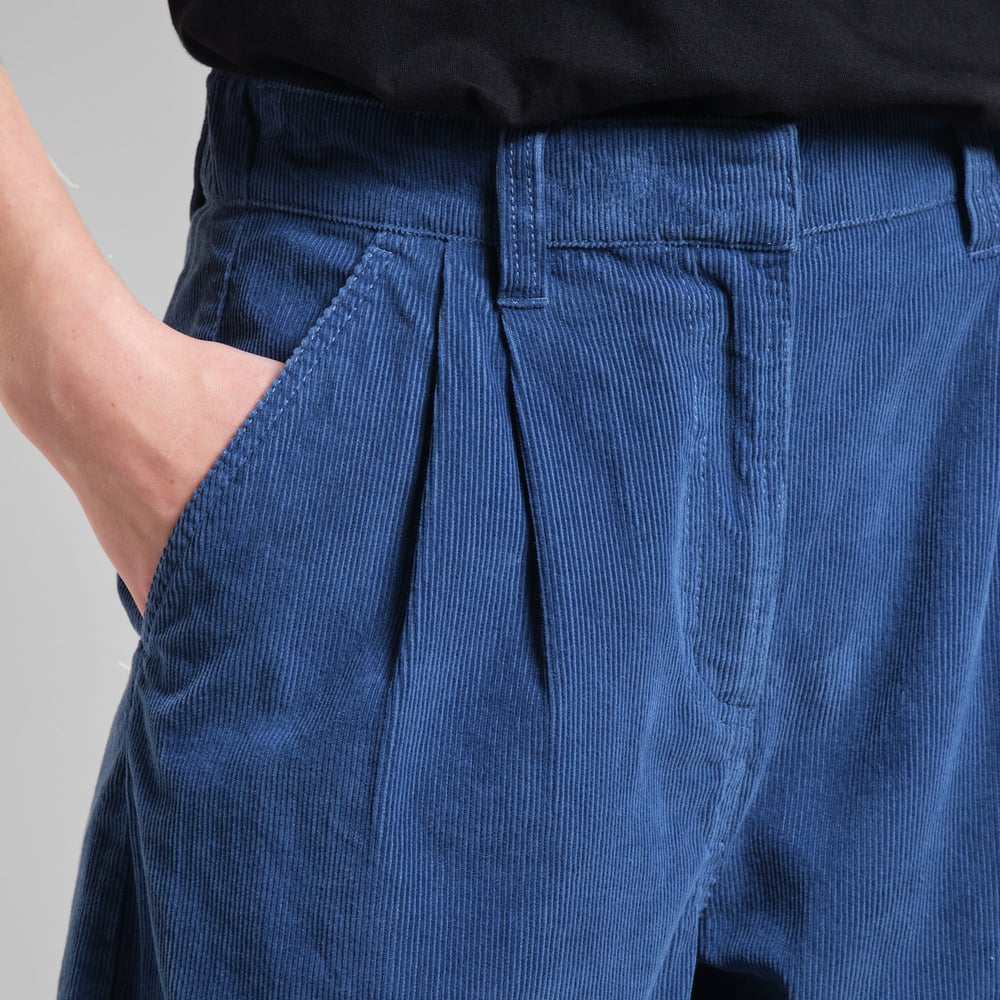 Pants Vickleby Corduroy True Blue