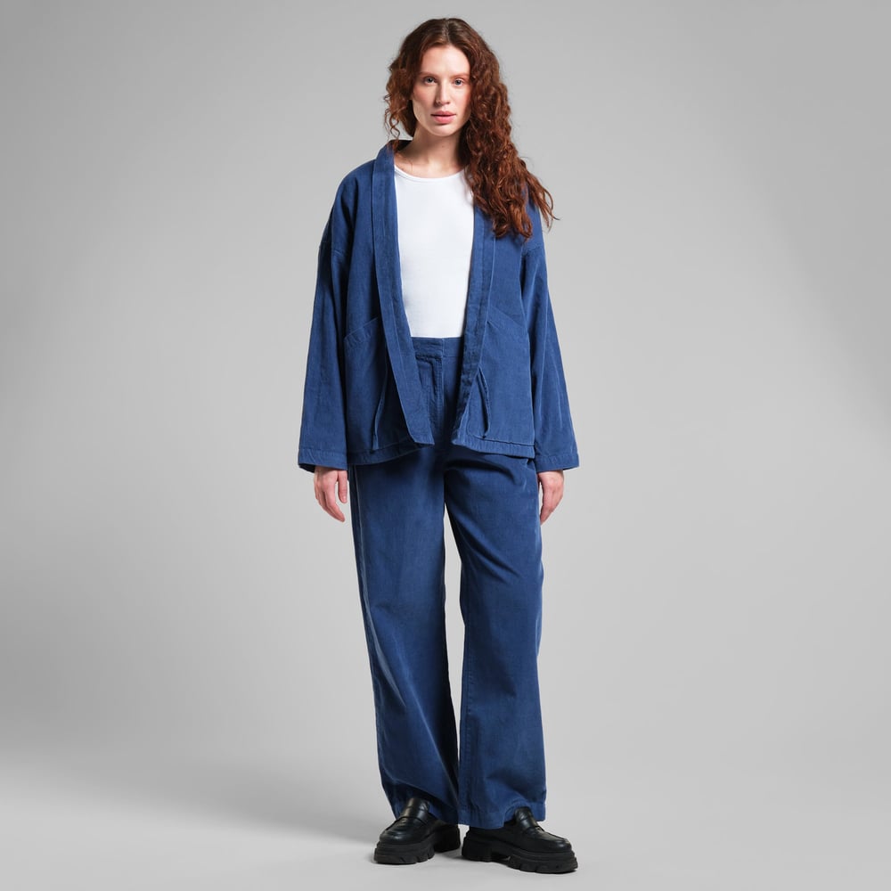 Jacket Sickla Corduroy True Blue