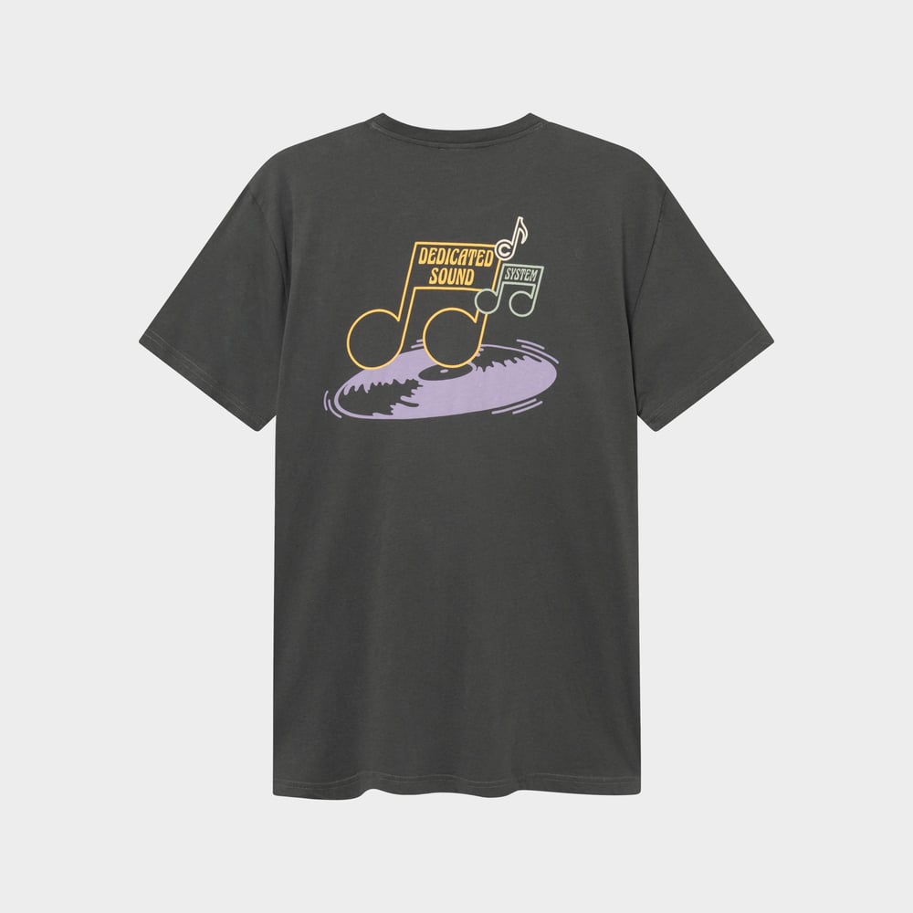 T-shirt Stockholm Sound System Logo Charcoal