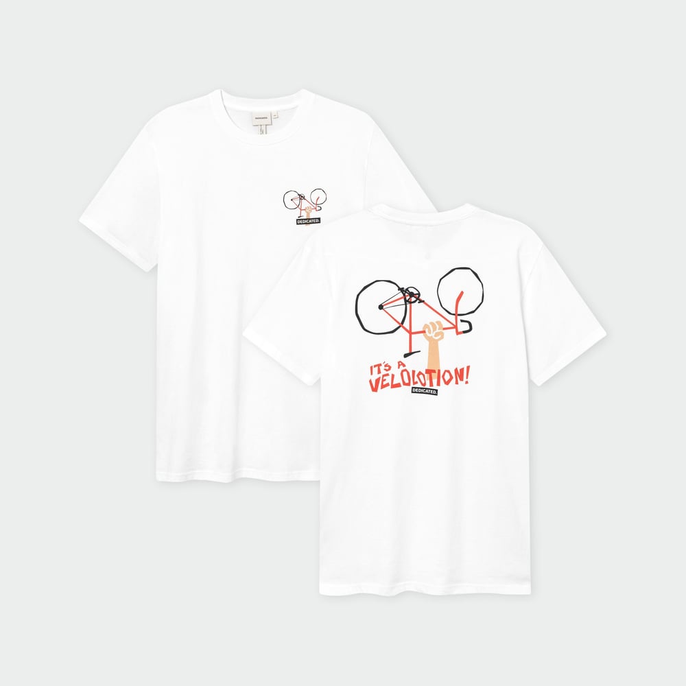 T-shirt Stockholm Velolotion White