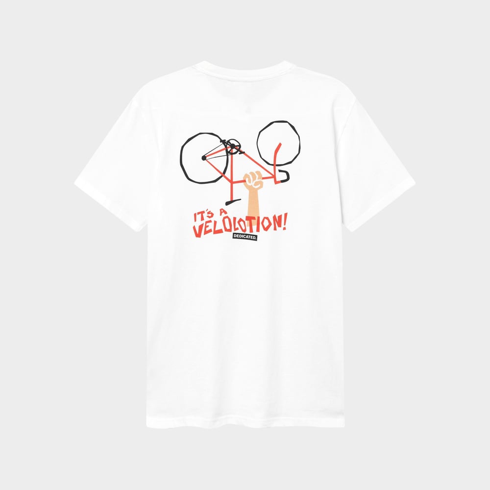 T-shirt Stockholm Velolotion White