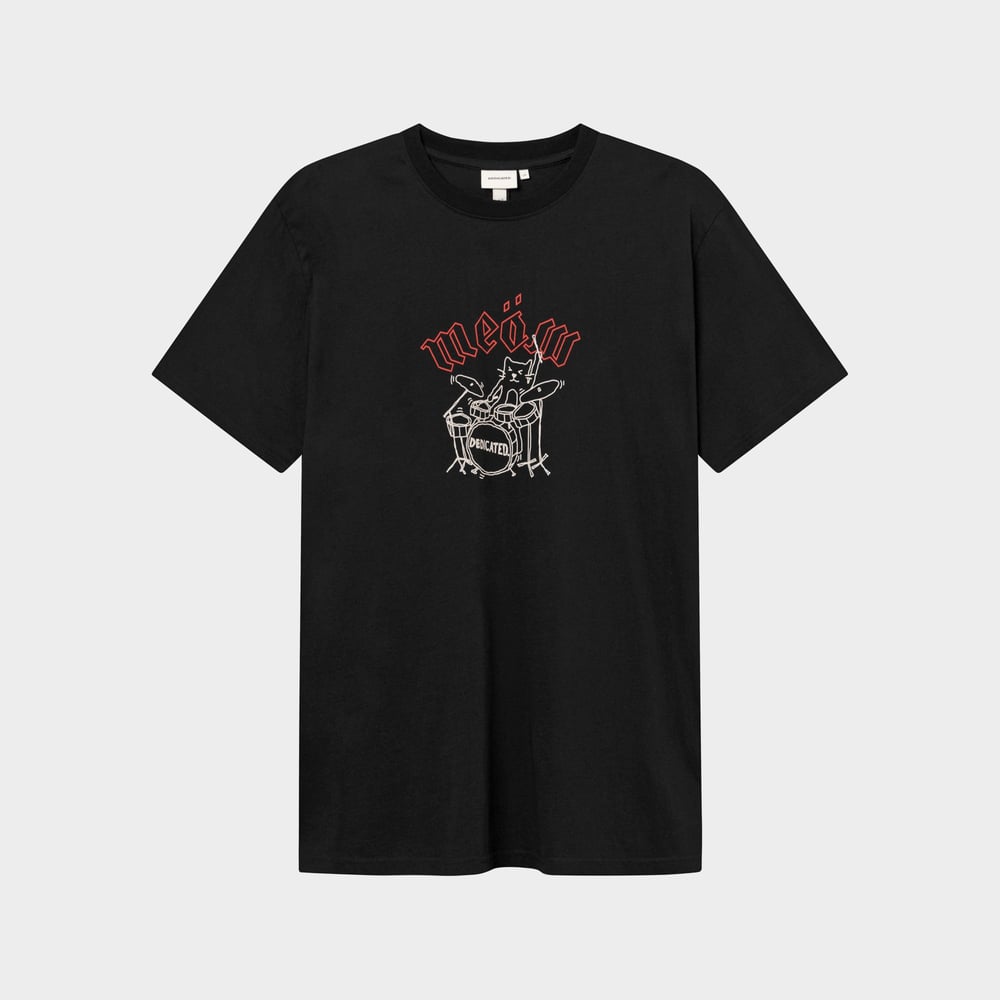 T-shirt Stockholm Meow Black