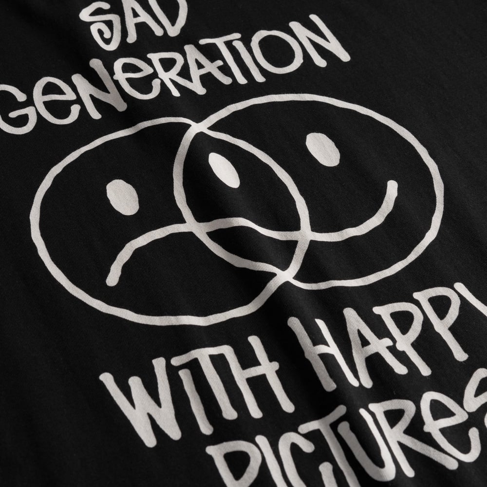 T-shirt Stockholm Sad Generation Black