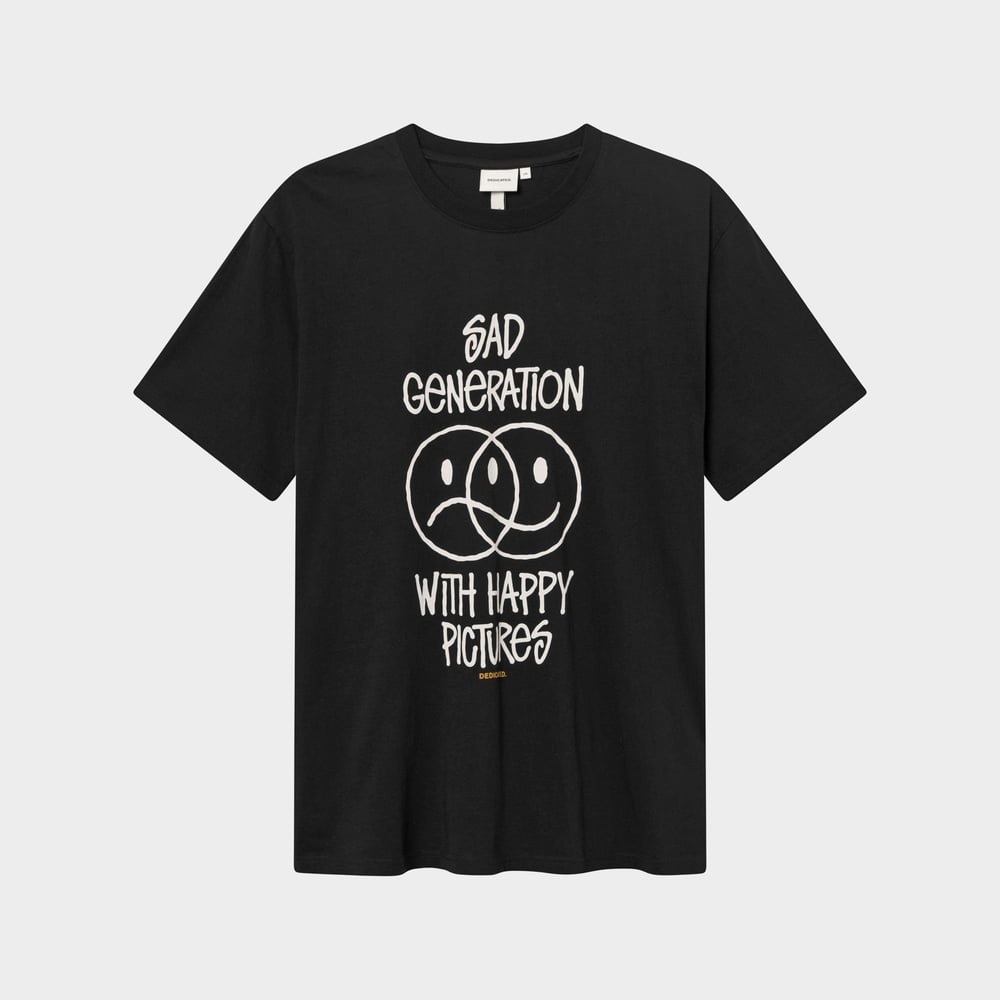 T-shirt Stockholm Sad Generation Black