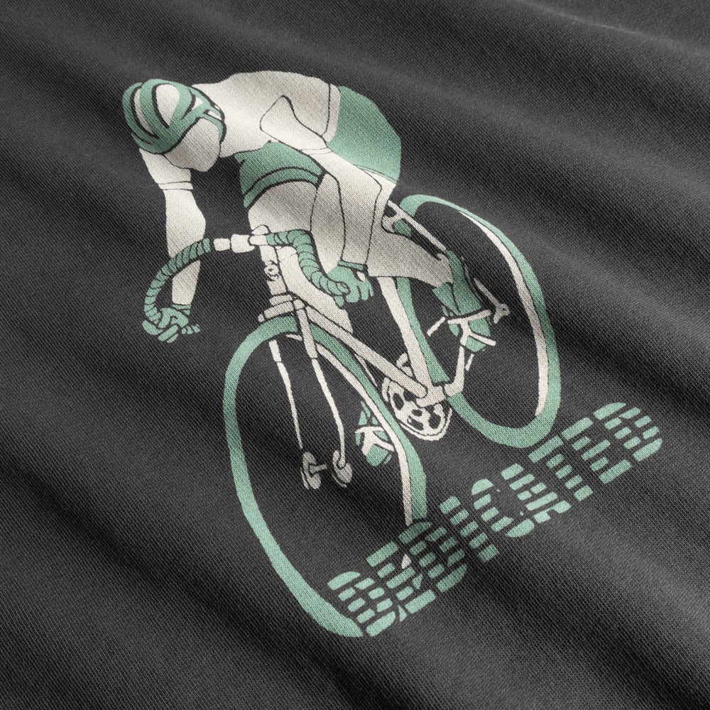 Sweatshirt Malmoe Retro Bike Charcoal