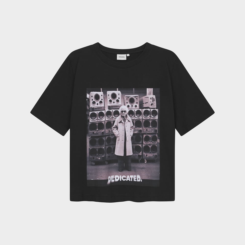 T-shirt Vadstena Lady Loudspeakers Black