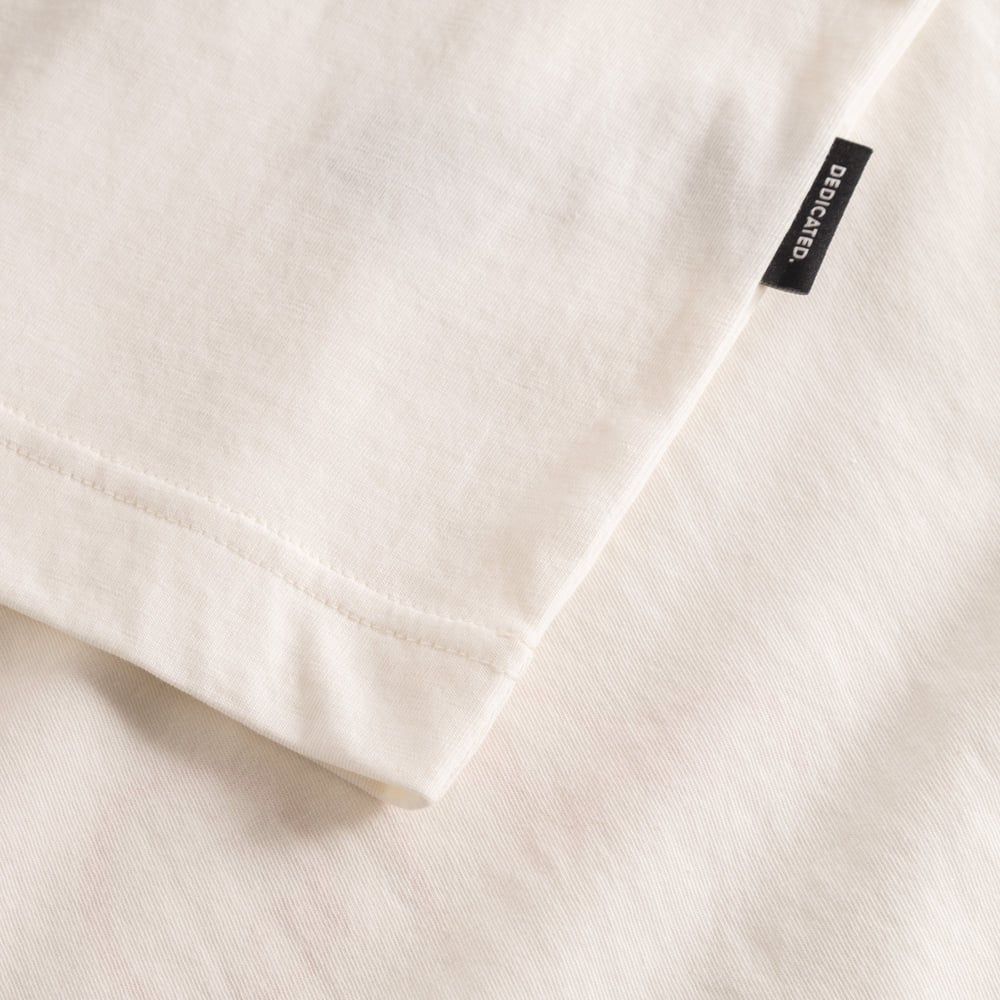 T-shirt Vadstena Slow Down Off White