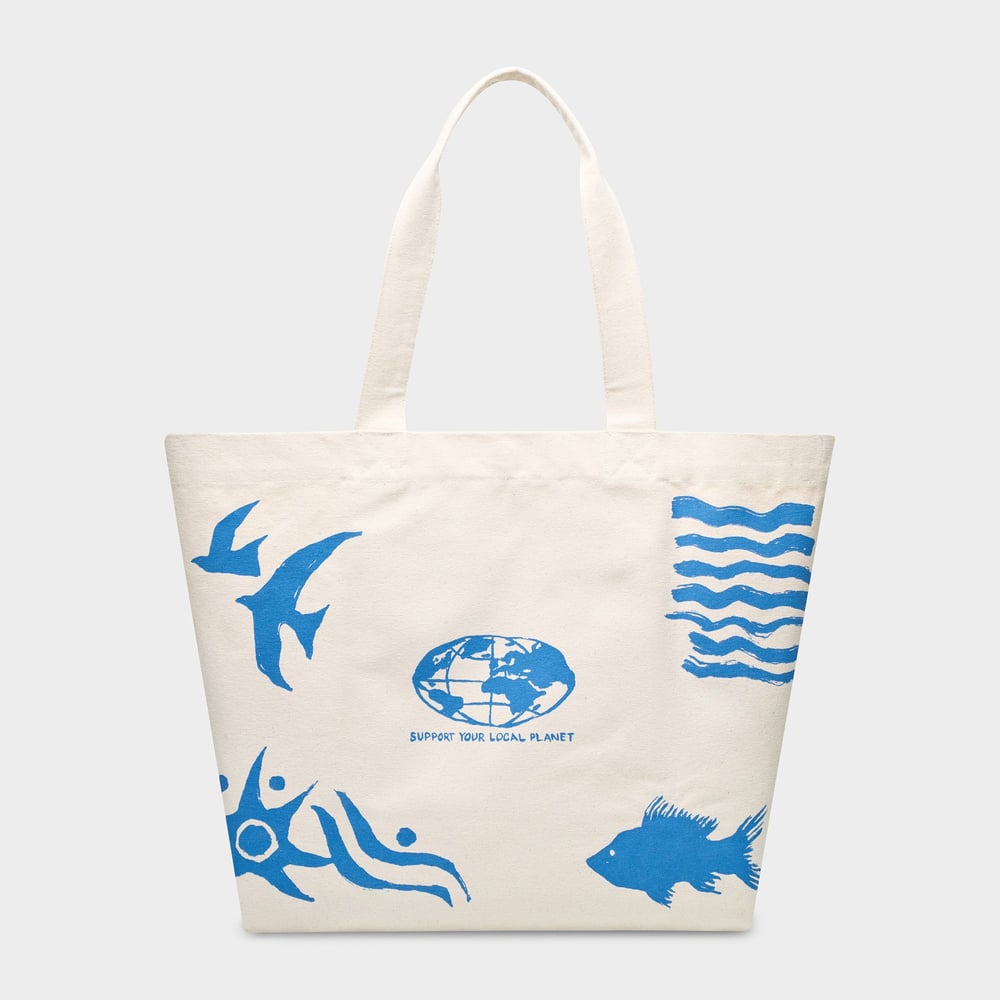 Beach Bag Sundre Beach Collage Off-White