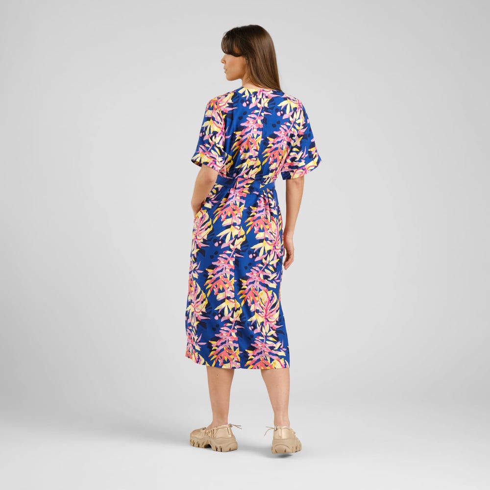 Dress Kallvik Tropical Collage Multi Color