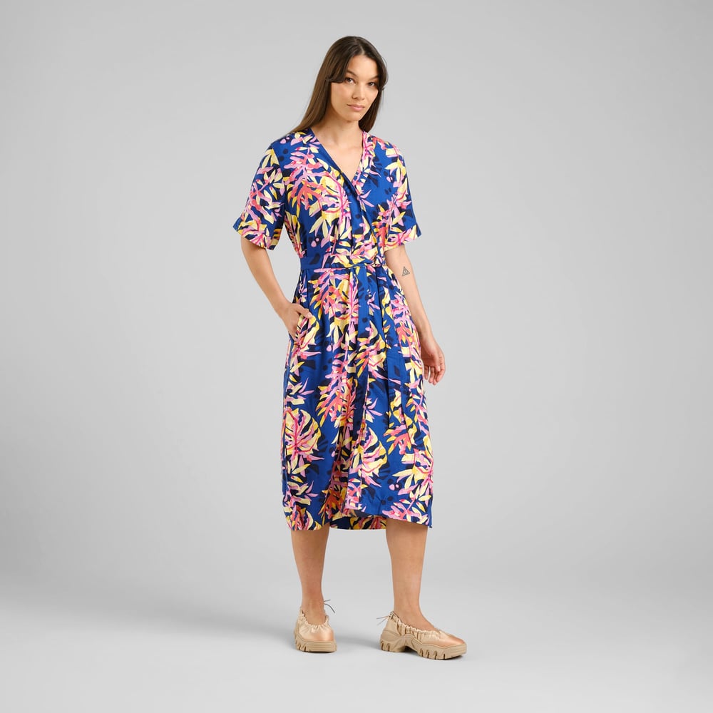 Dress Kallvik Tropical Collage Multi Color