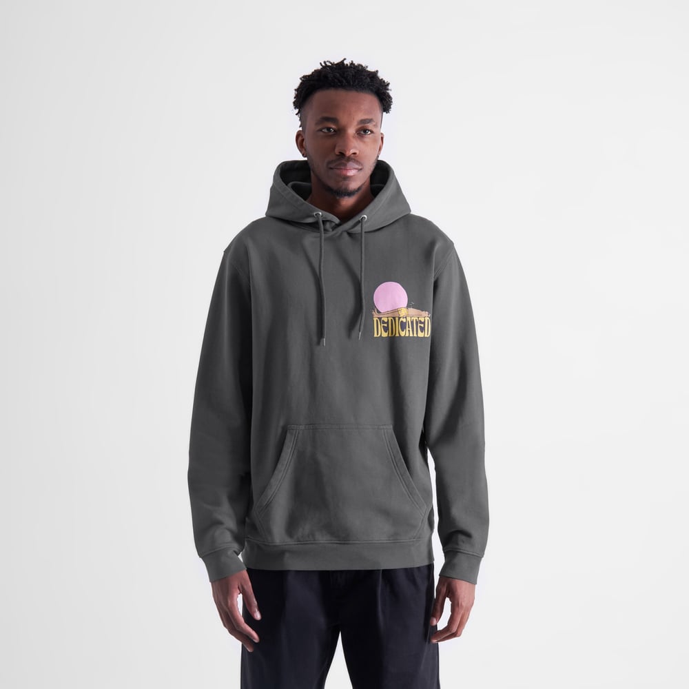 Hoodie Falun Vacay Logo Charcoal
