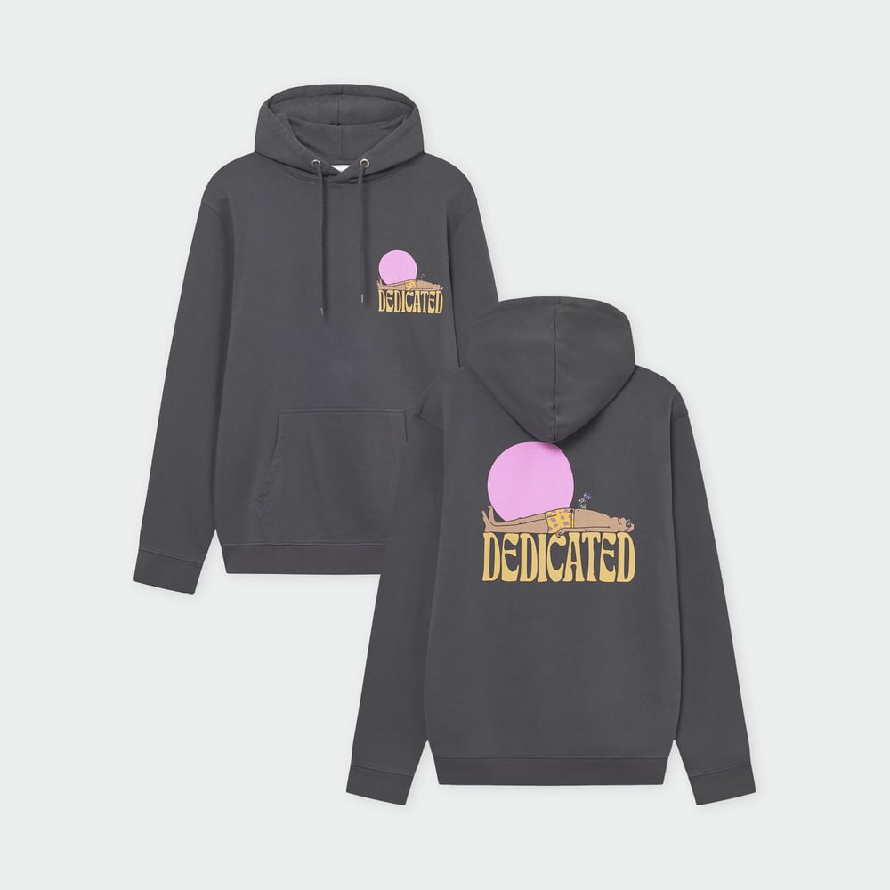 Hoodie Falun Vacay Logo Charcoal