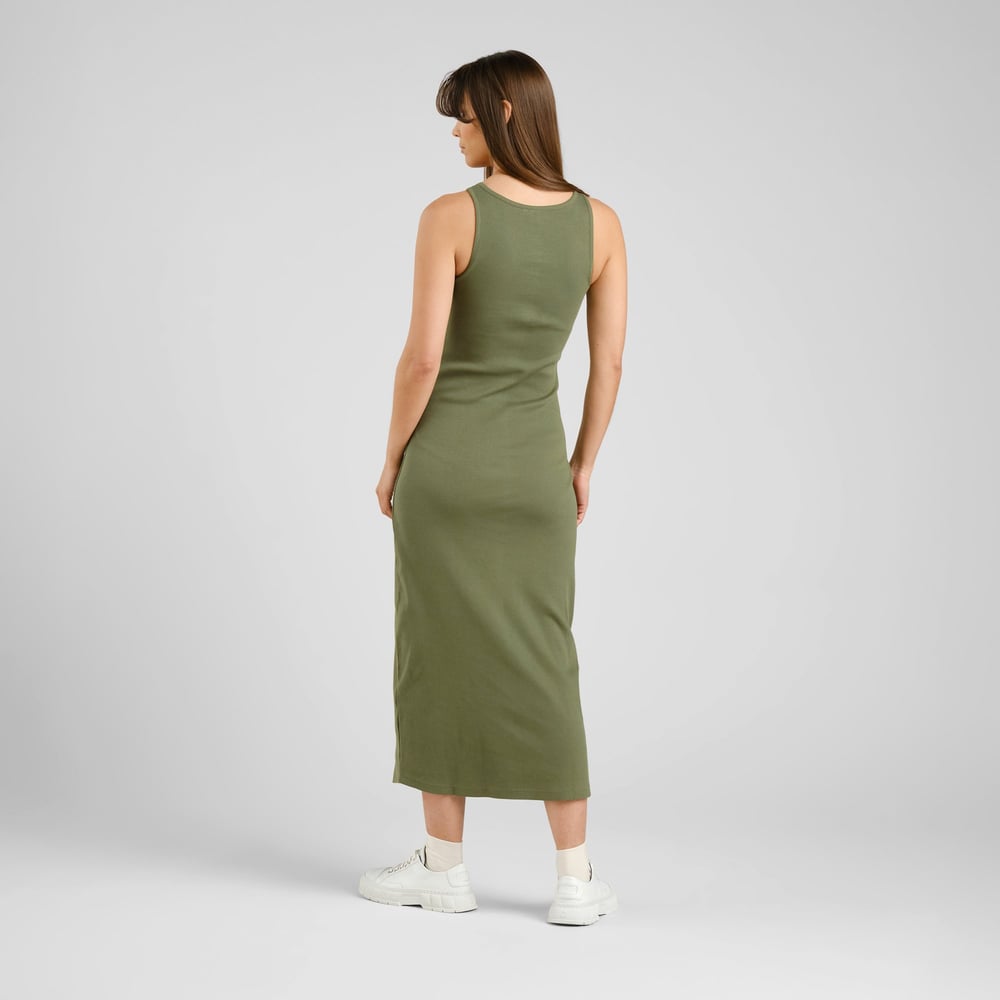 Rib Dress Motala Leaf Green