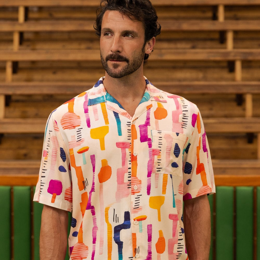 Shirt Marstrand Summer Abstract Multi Color