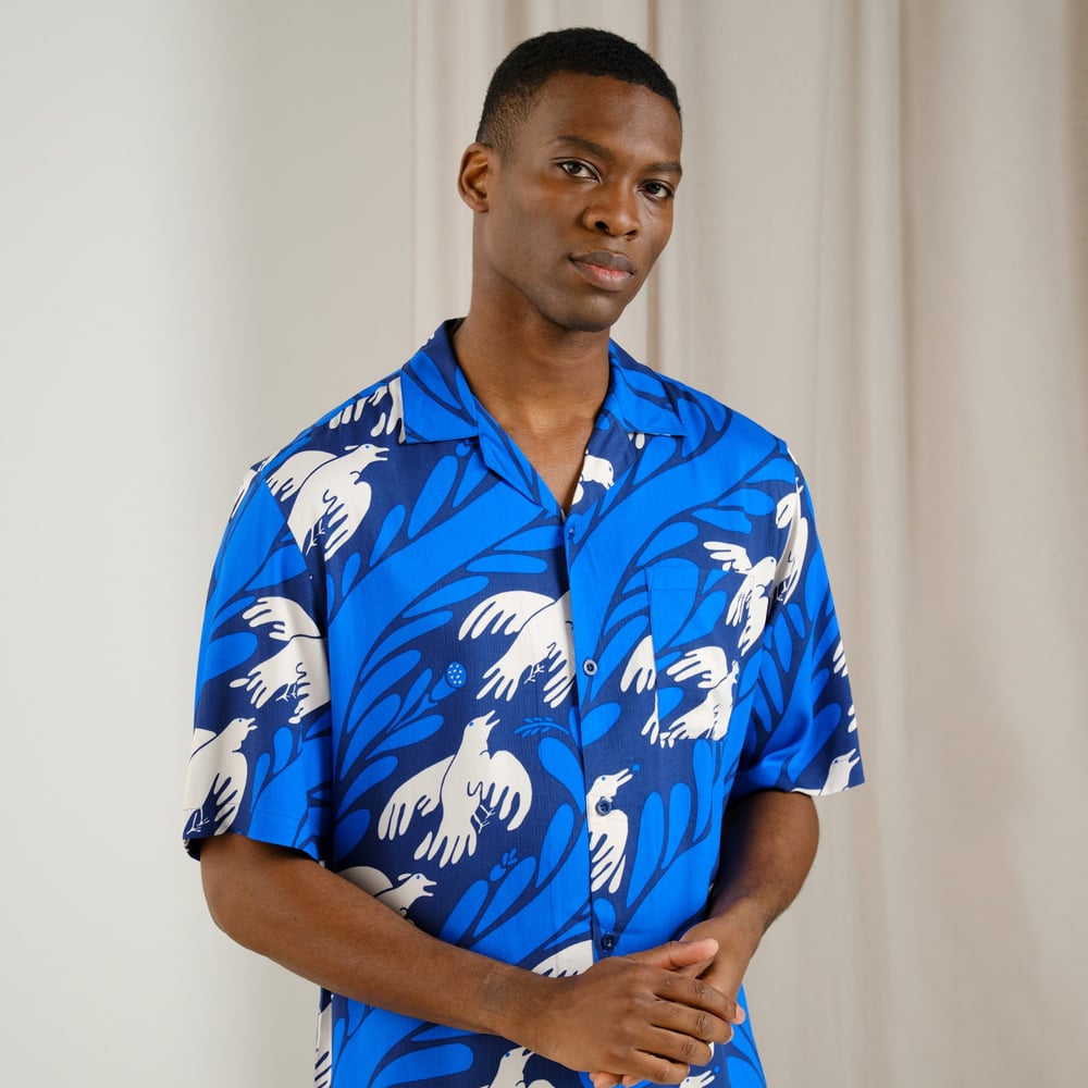 Shirt Marstrand The Phoenix Blue
