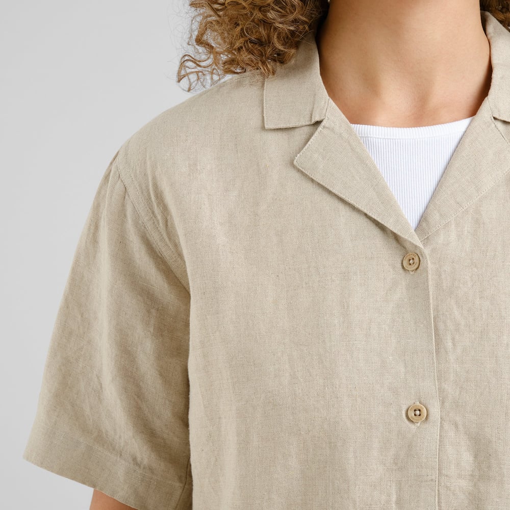 Shirt Torup Linen Ecru