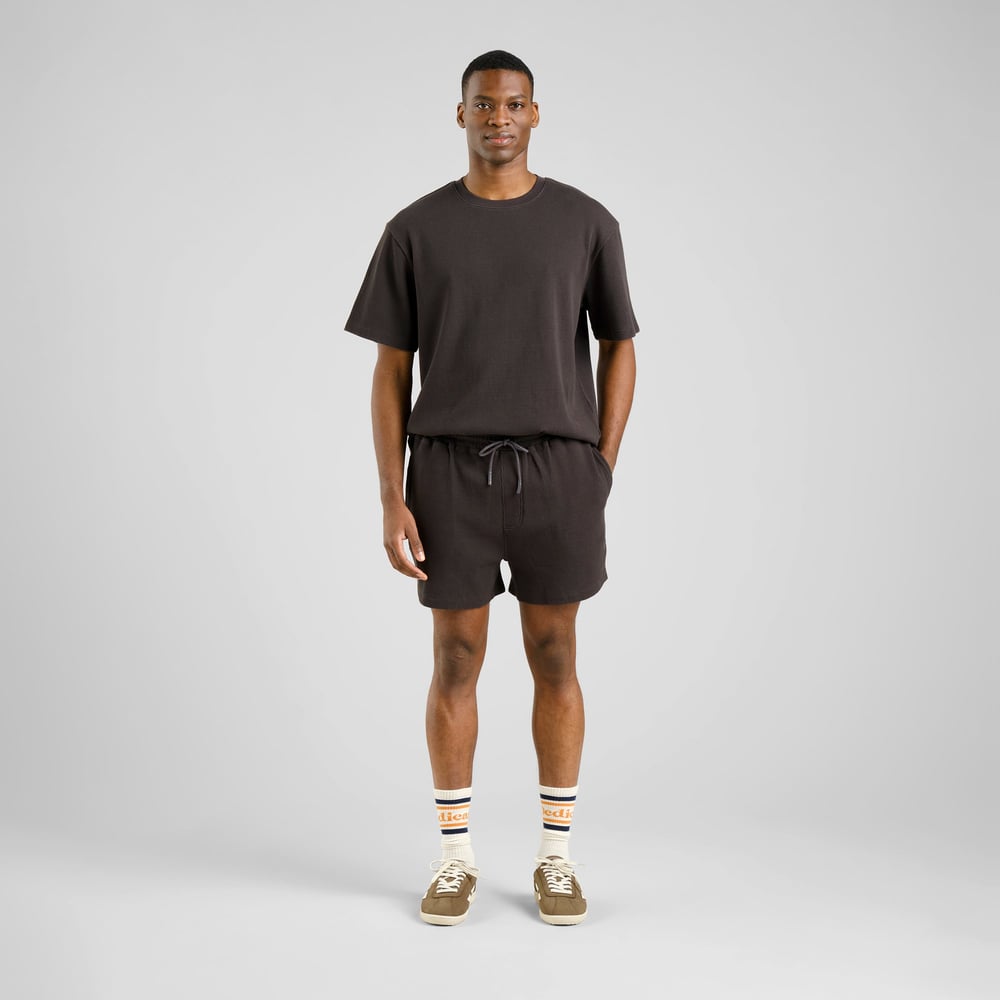 Shorts Essingen Waffle Phantom Black