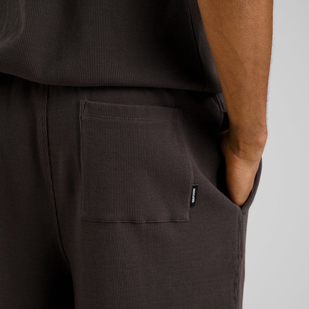 Shorts Essingen Waffle Phantom Black