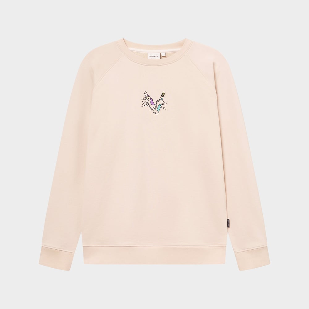 Sweatshirt Malmoe Cheers Oat White