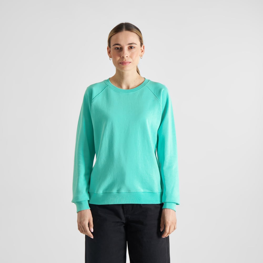 Sweatshirt Ystad Base Pool Blue