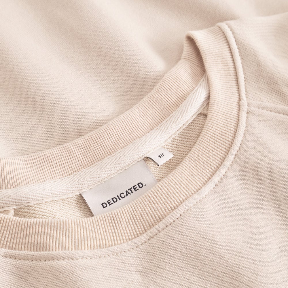 Sweatshirt Ystad Beautiful Day Oat White