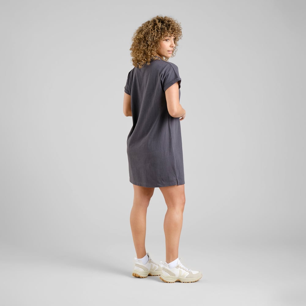 T-shirt Dress Eksta Hemp Charcoal