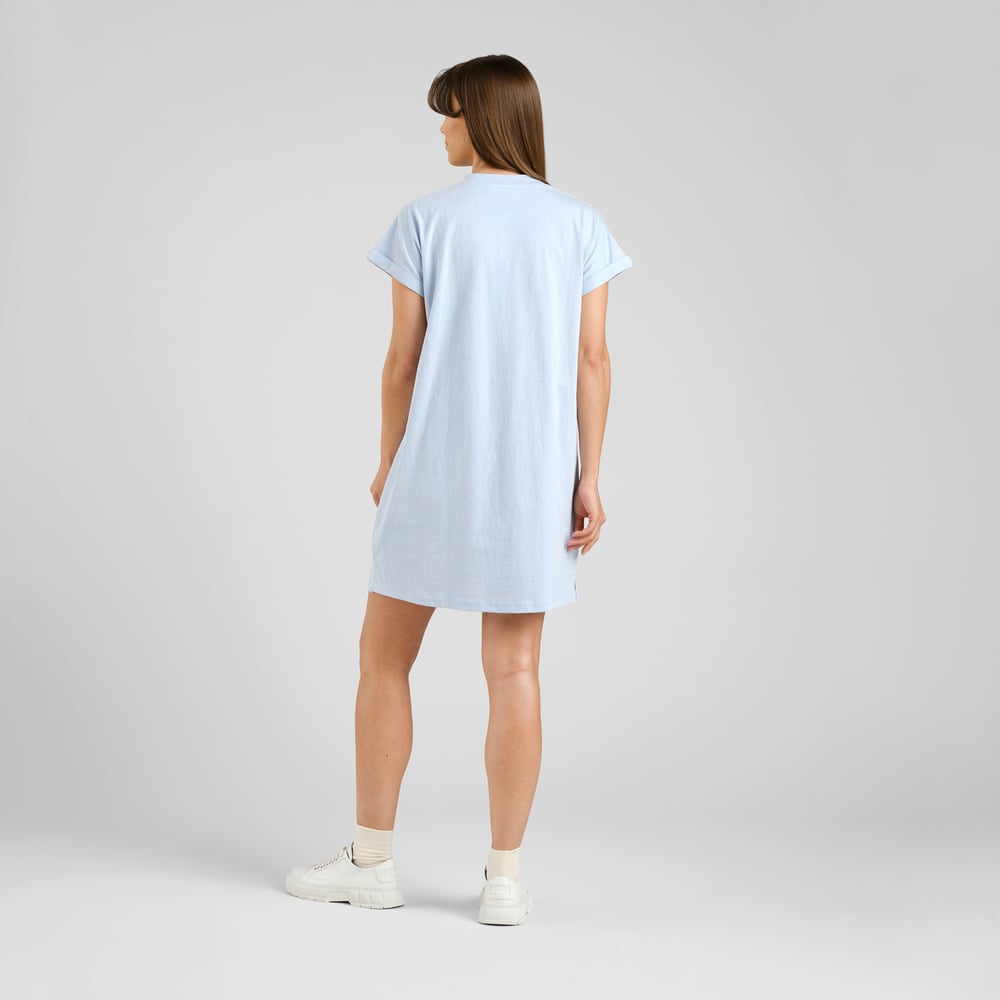 T-shirt Dress Eksta Hemp Skyway Blue