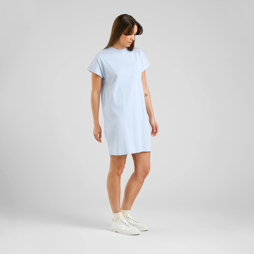 T-shirt Dress Eksta Hemp Skyway Blue
