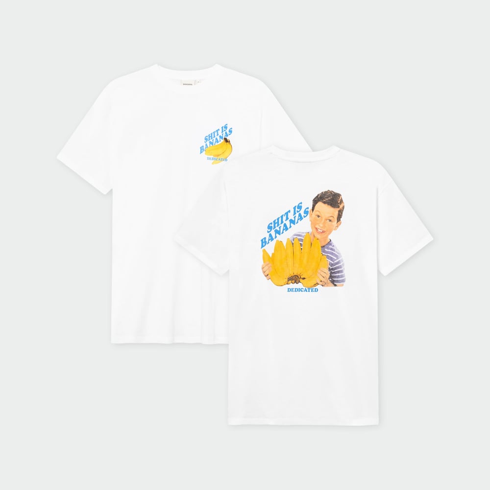 T-shirt Stockholm Bananas White