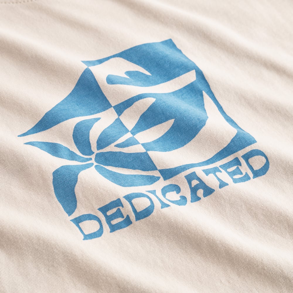 T-shirt Stockholm Beach Break Oat White