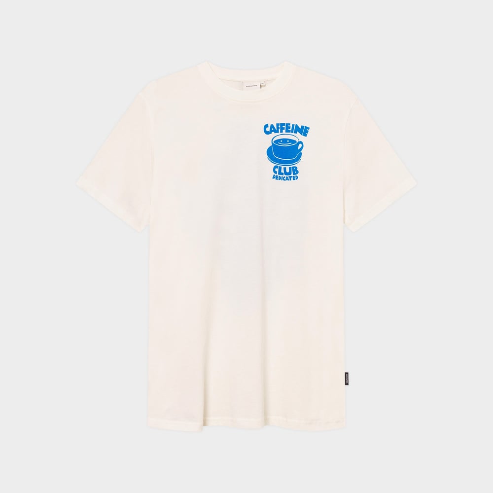 T-shirt Stockholm Caffeine Club Off-White