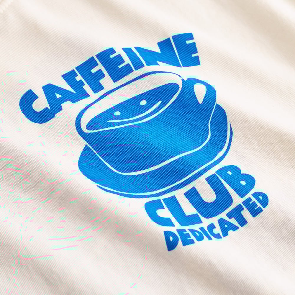 T-shirt Stockholm Caffeine Club Off-White