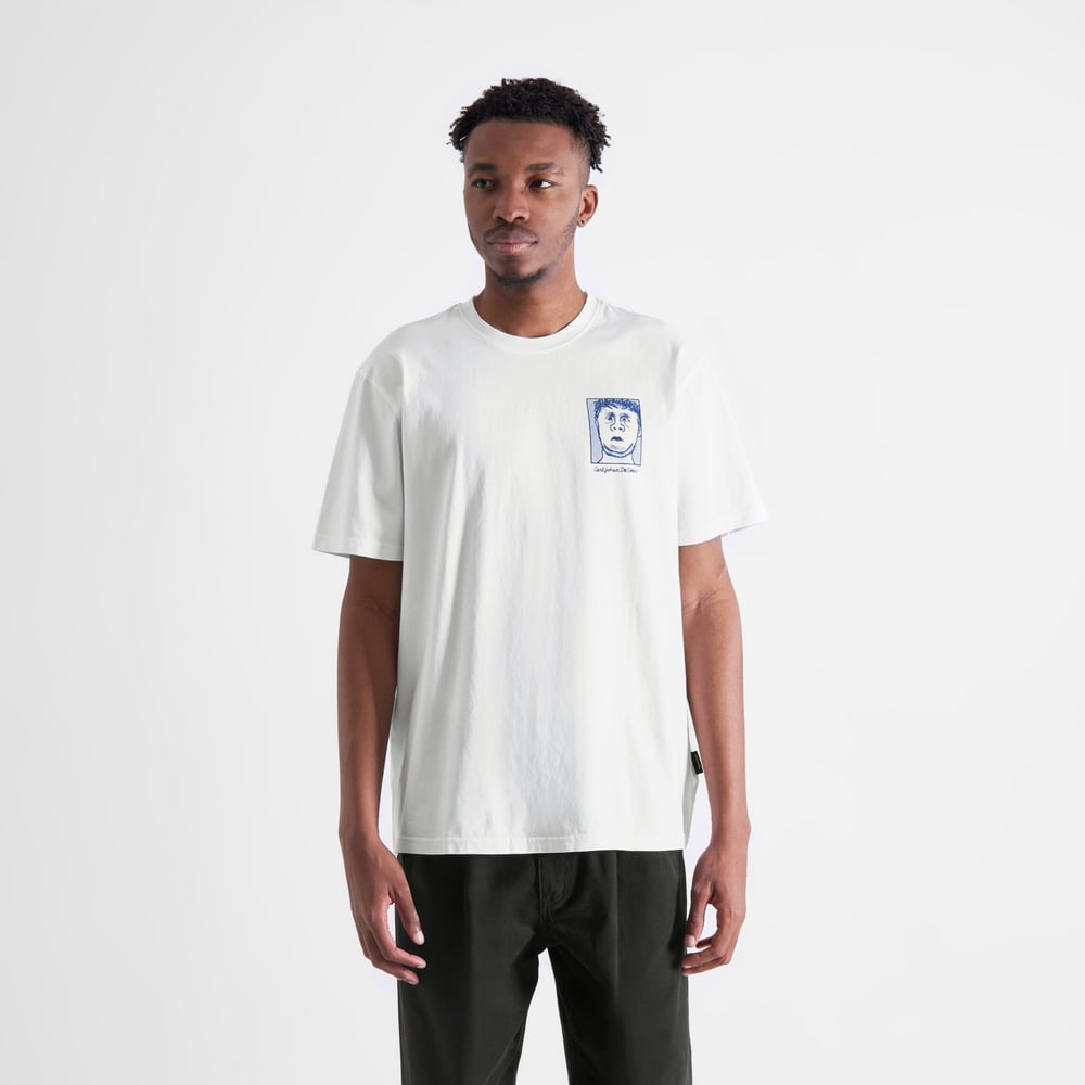 T-shirt Stockholm De Geer Portrait White