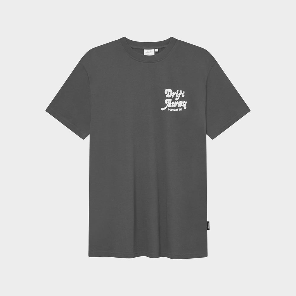 T-shirt Stockholm Drift Away Charcoal