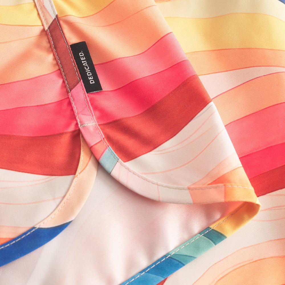 Swim Shorts Sandhamn Wave Stripe Multicolor