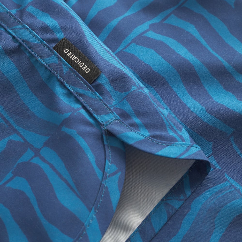 Swim Shorts Sandhamn Wave Tiles Blue