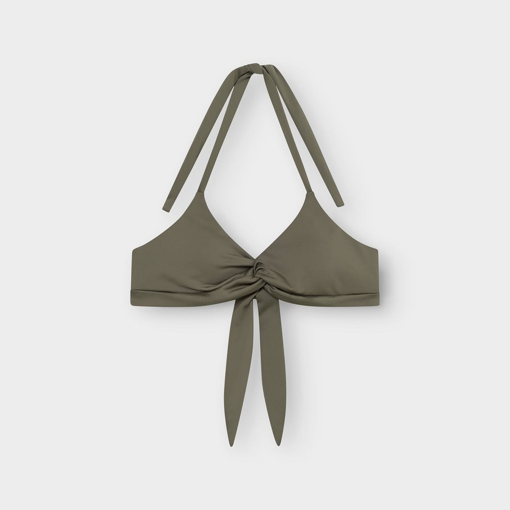 Bikini Top Gullholma Leaf Green