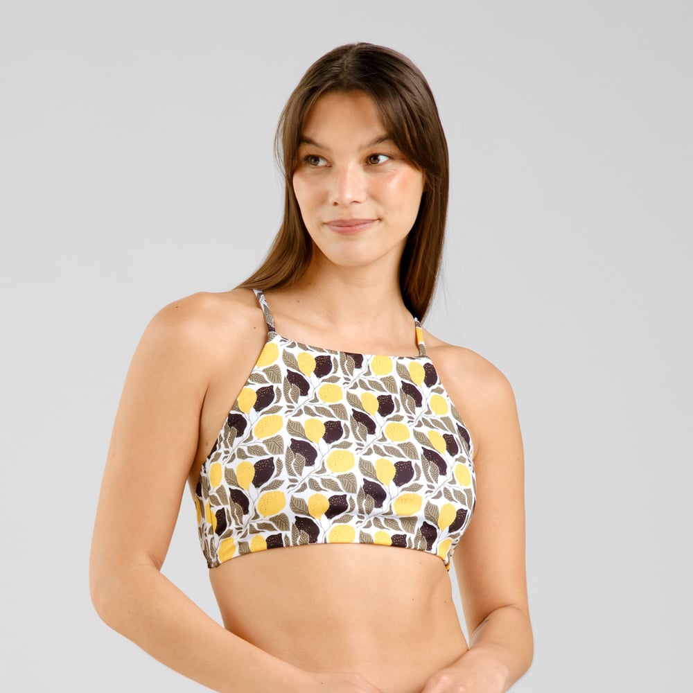 Bikini Top Orust Lemon Bricks Multi Color