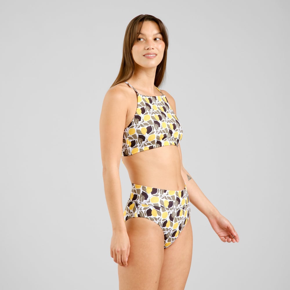Bikini Top Orust Lemon Bricks Multi Color