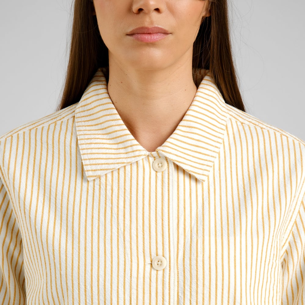 Jacket Stiby Work Stripe Yellow