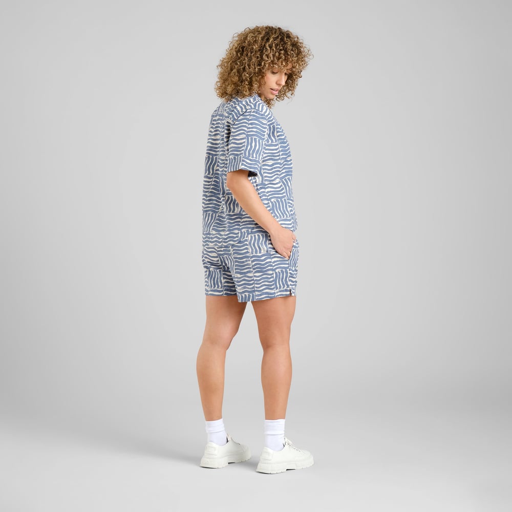 Shorts Aspudden Wave Tiles Blue