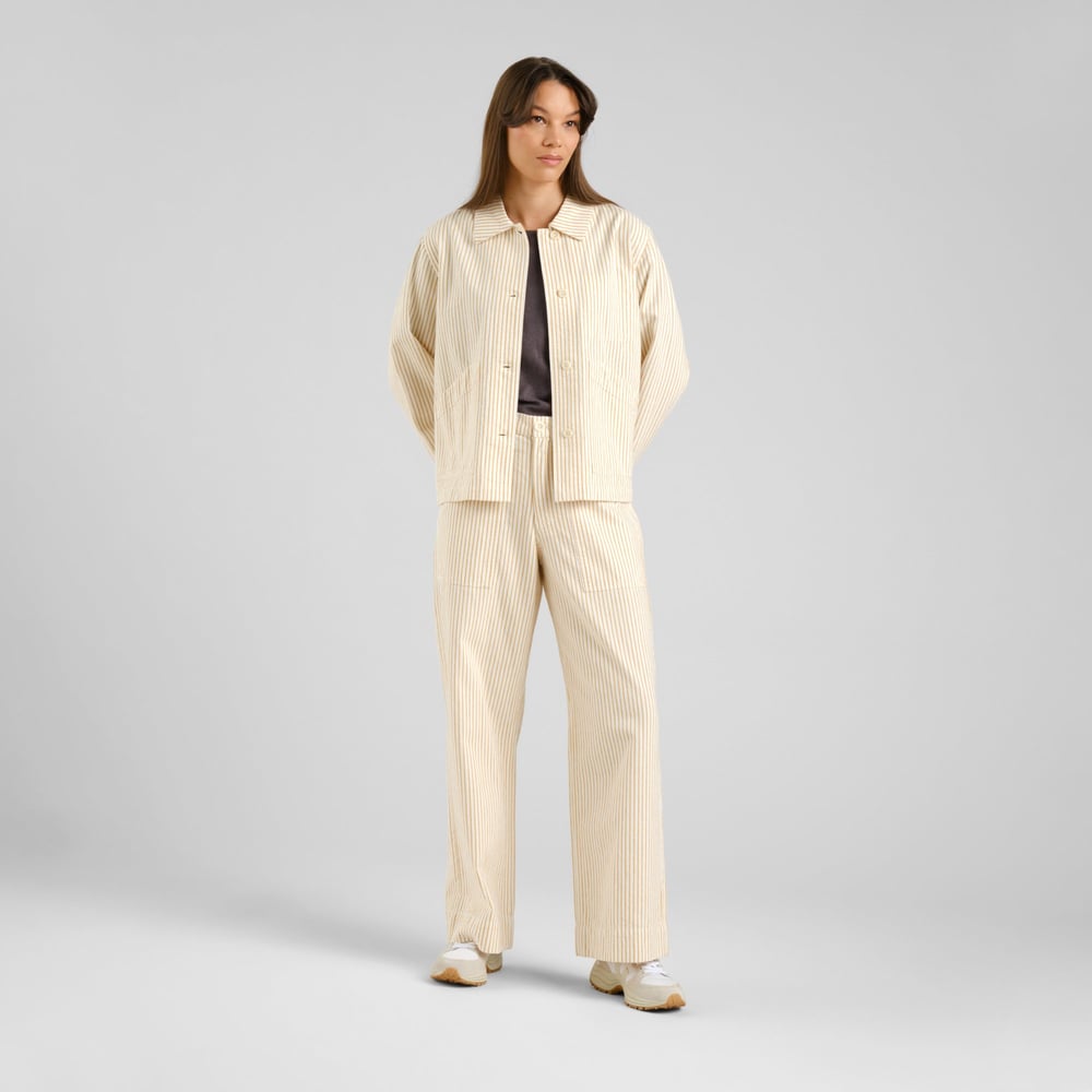 Workwear Pants Vara Work Stripe Yellow